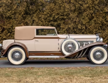 1929 Duesenberg J 394/2474 Convertible Victoria SWB by Rollston