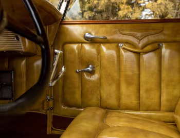 Interior 1929 Duesenberg J 394/2474 Convertible Victoria SWB by Rollston