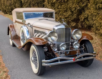 1929 Duesenberg J 394/2474 Convertible Victoria SWB by Rollston