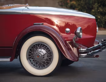 1929 Duesenberg J 414/2199 Disappearing Top Torpedo Convertible Coupe SWB by Murphy