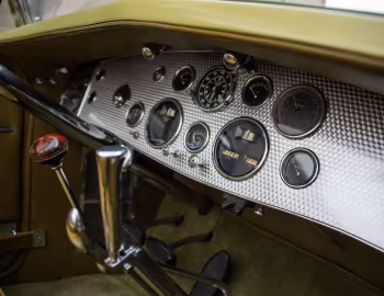 Painel 1931 Duesenberg J 423/2440 Tourster LWB by Derham