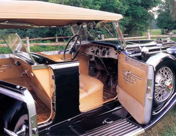 Інтер'єр 1931 Duesenberg J 444/2456 Tourster LWB by Derham