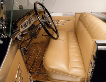 Interior 1931 Duesenberg J 444/2456 Tourster LWB by Derham