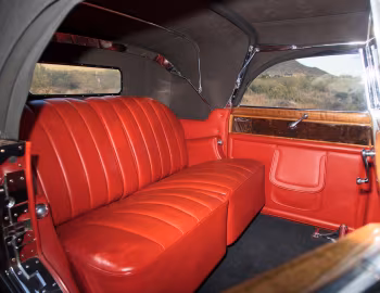 Interior 1931 Duesenberg J 446/2465 Convertible Berline LWB by Franay