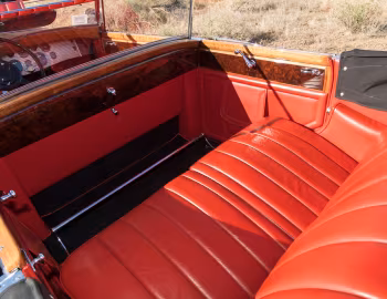 Interior 1931 Duesenberg J 446/2465 Convertible Berline LWB by Franay