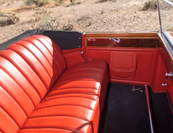 Interior 1931 Duesenberg J 446/2465 Convertible Berline LWB by Franay