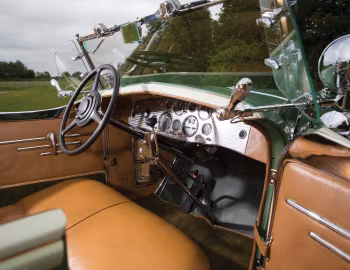 Painel frontal 1931 Duesenberg J 451/2468 Tourster LWB by Derham '01.1931