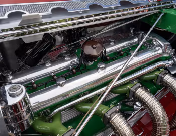 Bajo el capó 1935 Duesenberg J 548/2583 Torpedo Phaeton LWB by LaGrande
