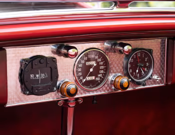 Tableau de bord 1935 Duesenberg J 548/2583 Torpedo Phaeton LWB by LaGrande