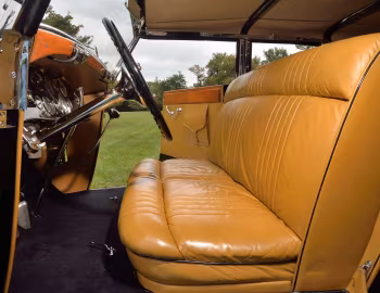 Interior 1936 Duesenberg J 586/2611 Convertible Berline LWB by Rollston