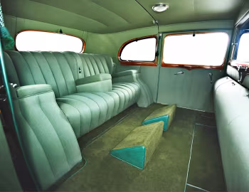Interior 1937 Duesenberg J 587/2613 "Throne Car" Limousine by Bohman & Schwartz