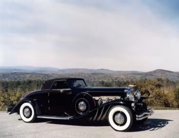 1937 Duesenberg SJ 529/2549 Convertible Coupe SWB by Rollston