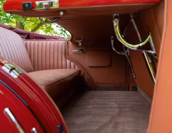 Intérieur 1934 Duesenberg SJ 523/2552 Dual Cowl Phaeton SWB by LaGrande-Union City