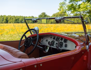 Intérieur 1934 Duesenberg SJ 523/2552 Dual Cowl Phaeton SWB by LaGrande-Union City