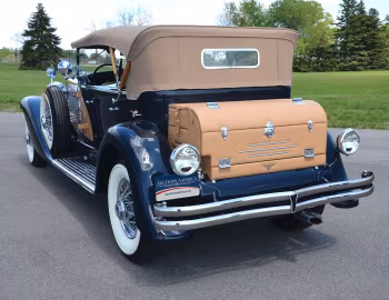 1935 Duesenberg SJ 562/2592 Dual Cowl Phaeton LWB by LaGrande