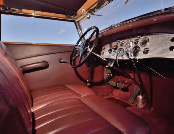 Interior Duesenberg SJ 272/2293 Convertible Victoria SWB by Rollston '1931
