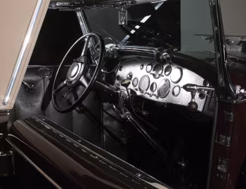 Painel frontal 1935 Duesenberg SJ 401/2406 Convertible Coupe SWB by Murphy
