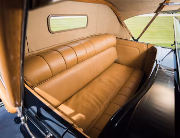 Interior 1935 Duesenberg SJ 562/2592 Dual Cowl Phaeton LWB by LaGrande