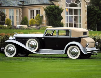 1932 Duesenberg J 358/2382 Aviation Sedan SWB by Weymann