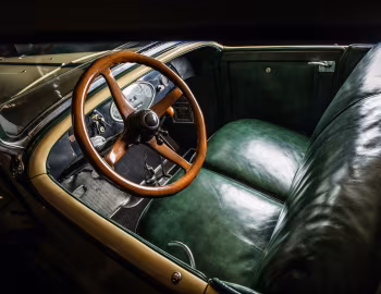 Panneau avant 1927 Duesenberg X Sport Touring by Locke (D95D)