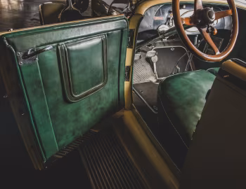Interior 1927 Duesenberg X Sport Touring by Locke (D95D)