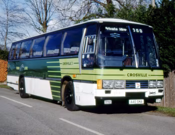 Leyland Tiger TRCTL11/2R Duple Laser Express [UK-spec] (C49F) '12.1983–01.1984