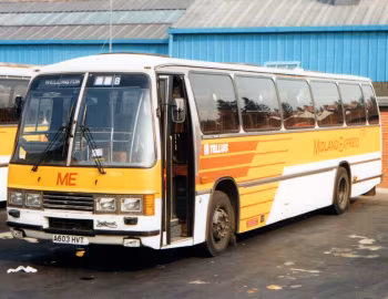 Leyland Tiger TRCTL11/3R Duple Laser Express [UK-spec] (C57F) '04.1984