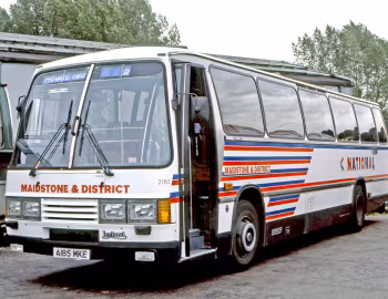 Leyland Tiger TRCTL11/3R Duple Laser Express [UK-spec] (DP53F) '11–12.1983