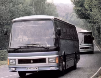 Leyland Tiger TRCTL11/3R Duple Laser II Demonstrator [UK-spec] (C55F) '08.1984