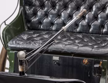 Interior Duryea Runabout '1896