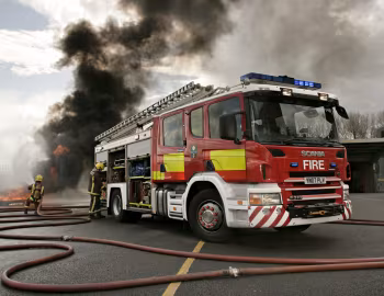 Scania P310 4×2 CP31 WrL E-One [UK-spec] '2007–????