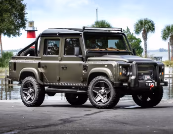 1989 E.C.D. Automotive Design Defender 110 "Project Burning Green" '10.2019