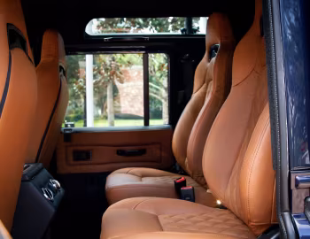 Interior E.C.D. Automotive Design Defender 110 "Project Hugo" '09.2019