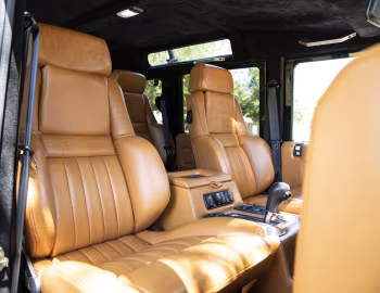 Interior E.C.D. Automotive Design Defender 110 "Project Rowdy" '04.2020