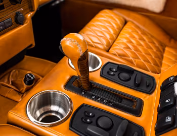 Interior E.C.D. Automotive Design Defender 130 "Project Mule" '02.2021
