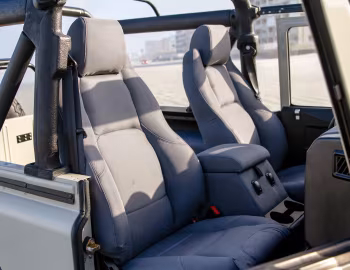 Interior E.C.D. Automotive Design Defender 90 "Project Ranger" '04.2019