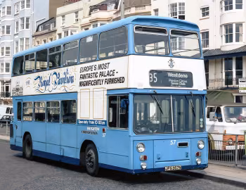 Leyland Atlantean AN68/1R East Lancs [UK-spec] (H45/28D) '1975