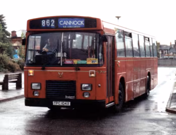 Leyland Tiger TRCTL11/2R East Lancs EL2000 [UK-spec] (DP49F) '12.1989–01.1990
