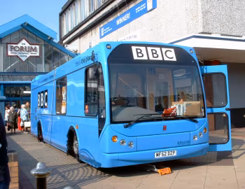 MAN 14.220 East Lancs Myllennium BBC Radio mobile studio [UK-spec] '09.2002–09.2006