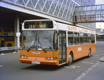 MAN NL 222FR East Lancs Spryte Demonstrator [UK-spec] (B43F) '12.1998