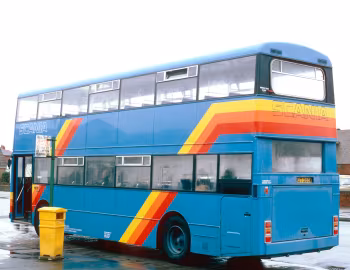 Scania BR112DH East Lancs demonstrator [UK-spec] (H49/37F) '11.1980