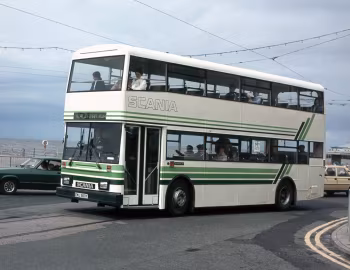 Scania BR112DH East Lancs demonstrator [UK-spec] (H46/32F) '11.1982