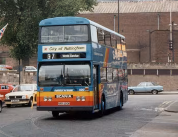Scania BR112DH East Lancs demonstrator [UK-spec] (H46/32F) '07.1981