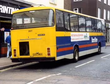 Scania K92CRB East Lancs demonstrator [UK-spec] (B64F) '02.1987