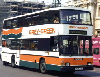 Scania K92CRB East Lancs demonstrator [UK-spec] (CH45/30) '12.1987–01.1988