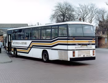 Scania K92CRB East Lancs demonstrator [UK-spec] (B51F) '11.1986–05.1987