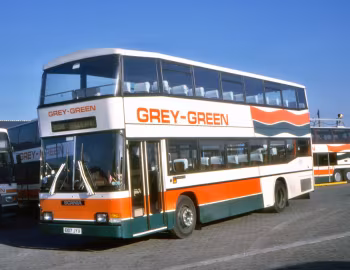 Scania K92CRB East Lancs demonstrator [UK-spec] (CH45/30) '12.1987–01.1988