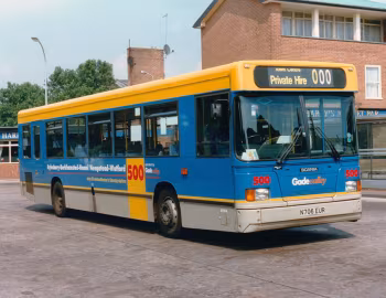 Scania L113 CRL East Lancs European [UK-spec] (DP49F) '11.1995–04.1996