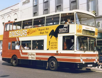 Scania N112DRB East Lancs [UK-spec] (H46/33F) '07.1986