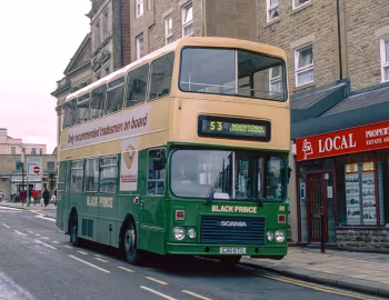 Scania N112DRB East Lancs [UK-spec] (H43/33F) '03–04.1986